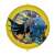 Batman Rogue Rage foil balloon, 46 cm, featuring Batman on a motorcycle