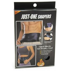 Centură de saună Shaping Polymer pentru bărbați și femei - 2XL/3XL - Negru 121966199 - Îmbrăcăminte pentru transpirație