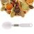 Digitale Löffelwaage, Küchenwaage, Messlöffel, Wiegelöffel, präzise Messung, Zutaten, Kochen, Backen, Gewürze, Mehl, Zucker, Salz, Essen, Küchenutensilien