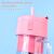 Multifunktionaler tragbarer Mixer und Trinkbecher, 340 ml - Pink 121966771