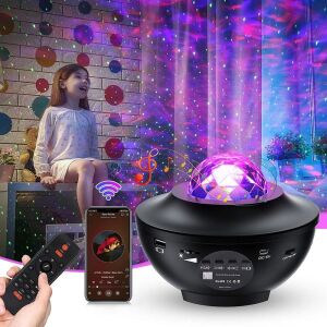 Bluetooth LED projektor - Crni - 19 cm 121967158 - Noćno svjetlo, Projektor
