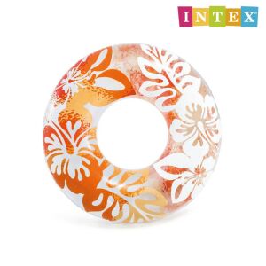 INTEX Detský plavecký kruh Clear Color - 59251np - Žltý 121967740 - Intex
