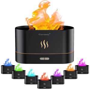 Aromaterapijski ovlaživač zraka Afire Flame, 180 ml - Šareni plamen 121967762 - Oprema za klimatizaciju