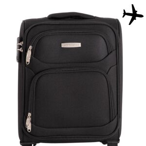 LEONARDO DA VINCI Kabinski kofer, 4 kotača - crni 121968452 - Kofer i torba