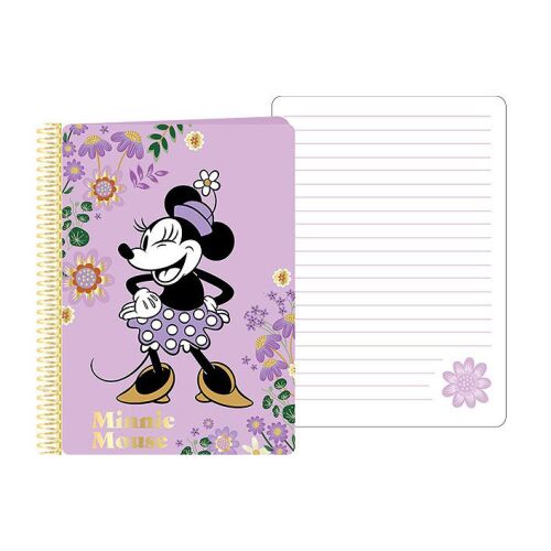 Disney Minnie Purple spirál notesz, füzet A5 122847567