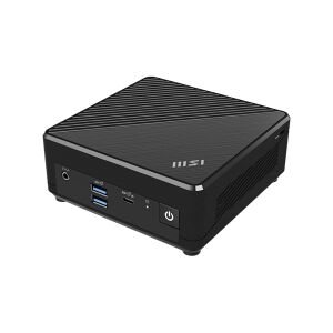 Msi business dt cubi n adl s-225beu, intel n100, intel hd graphics, m.2 nvme, 4xusb, usb-c, hdmi, dp, 2xrj45, черен CUBI N ADL S-225BEU-BN100XX