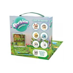 Flockies: Házikó gyűjtődoboz egér figurával 4. széria