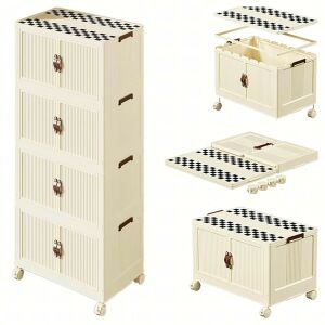 Szafka do przechowywania Organizer z tworzywa sztucznego Składana szafka do przechowywania