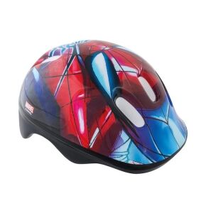 Védősisak gyerekeknek, Pókember, M méret, piros/kék