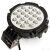 Proiector LED Auto Offroad 63W/12V-24V, 4410 Lumeni, Fekete, Spot Beam 30 Grade, elülső nézet
