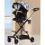 KipHome 3-in-1 Kinderwagen mit umkehrbarem Sitz