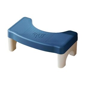 KipHome WC széklet, kék és fehér színben - Fellépő