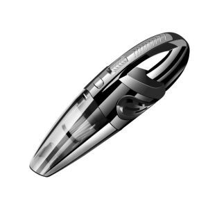 Hordozható turbós kézi porszívó, KipHome, otthoni vagy autós használatra, nedves és száraz porszívó funkció, dugaszolható töltés, 32 000 ford./perc, 120 W teljesítmény, 4 bar vákuumszívó, 5 t