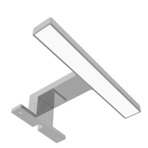 Lampa lustrzana LED Avide kwadratowa chromowana plastikowa 180mm NW 4000K 3.5W IP44 121984396