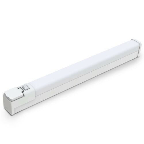 Avide LED-Spiegelbeleuchtung, weißes Aluminium, 665mm, 15W, IP44
