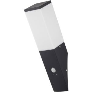 Avide Panama lampa ścienna zewnętrzna z czujnikiem ruchu, czarna, gniazdo E27, IP44 - Lampa z czujnikiem ruchu