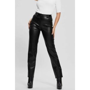 Pantaloni Guess de piele ecologica Kelly W3RA0M W31-L29 US Negru 121984458 - Guess