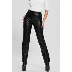 Pantaloni Guess de piele ecologica Kelly W3RA0M W34-L29 US Negru 121984466 - Guess