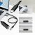Logilink USB 2.0 Type-C kábel, C/M-USB-C/F, PD, fekete, 1 m 174956121