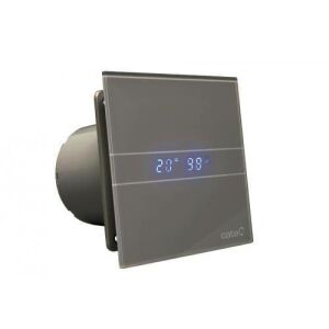 Cata E-100MSTH szellőztető ventilátor metakrilát előlappal, páraérzékelővel és időzítővel - Cata