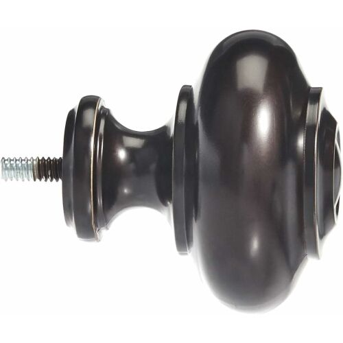 Amazon Basics bronze curtain rod finial, decorative end piece