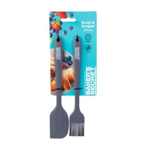 Set de 2 piese Baker's Secret, pensulă și spatulă din silicon 122001258