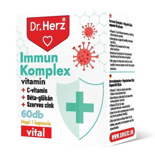 Dr. Herz Immun Komplex kapszula 60 db dobozos 122001995