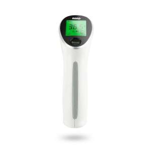 Neno Medic T05 berührungsloses Thermometer, weiß, digitales Display, grüne Hintergrundbeleuchtung - Test-Analysegerät