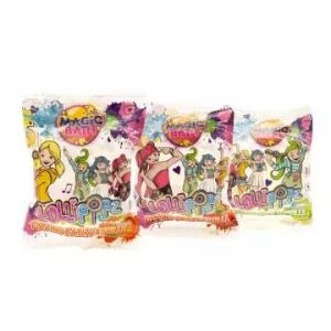 Lollipopz: Pezsgő fürdőpasztillák - 40 g, többféle