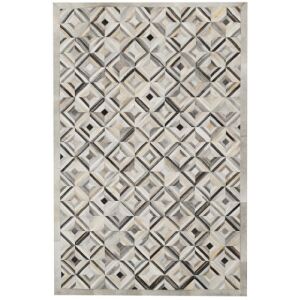Килим Bakero Sao Paulo Diamond Grey, 140x200 cm, кожен килим пачуърк - Декорация