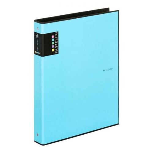 PASTELINI A4 gyűrűskönyv, 4 gyűrűs, pasztell kék, zárt