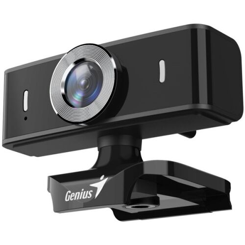 Genius FaceCam 2000X2 webkamera, fekete, elülső nézet - Webkamera