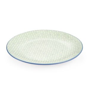 Tescoma FRESCO Barley flat plate, 27 cm diameter, light green pattern - Serving