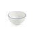 Tescoma FRESCO tál, 14 cm, fehér porcelán tál zöld mintával