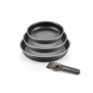 Tescoma VARIO serpenyőkészlet levehető nyéllel, 4 részes - Tescoma