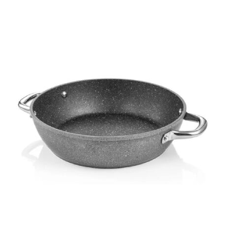 Tescoma i-PREMIUM Stone 28 cm-es serpenyő két füllel, tapadásmentes, szürke - Tescoma