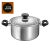 Tescoma BRAVA 5.0L Stainless Steel Stock Pot with Glass Lid
