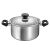 Tescoma BRAVA 5.0L Stock Pot with Lid - Stainless Steel Cookware
