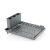 Tescoma COMPACT dish drainer with cutlery holder, grey