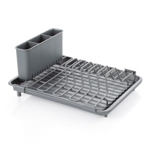 Tescoma COMPACT expandable dish drying rack with utensil holder - Dish Rack