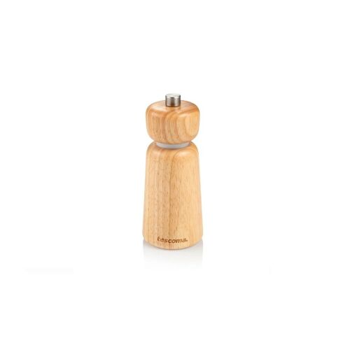 Tescoma ONLINE salt and pepper grinder, 15 cm, wooden, natural