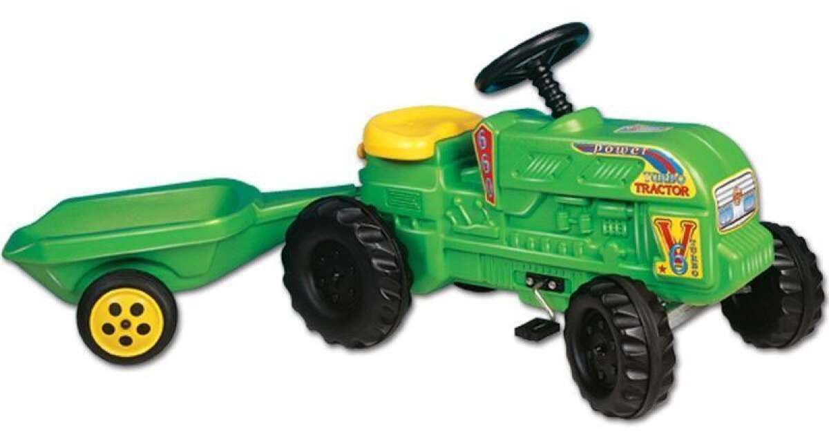 Green clearance pedal tractor