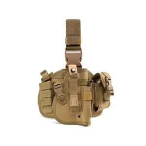 Modułowy taktyczny wojskowy panel udowy Molle ASG z kaburą na broń 122096636 - Kemping i turystyka piesza