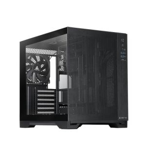Chieftec VISIO AIR GM-30B-M-OP ATX Dual-Chamber PC Case with Mesh Front - Computer Case
