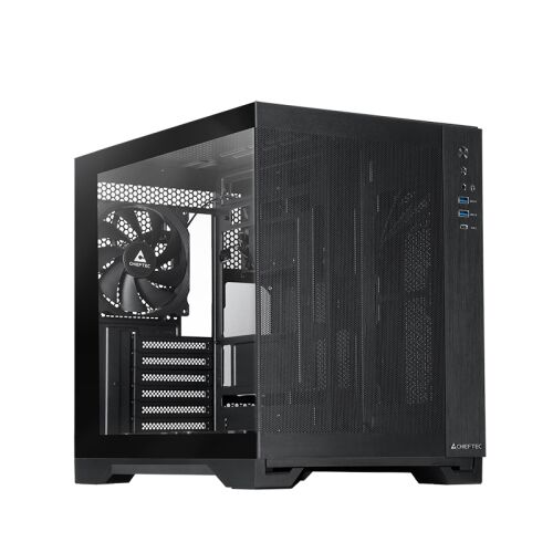 Chieftec VISIO AIR GM-30B-M-OP ATX Dual-Chamber PC Case with Mesh Front