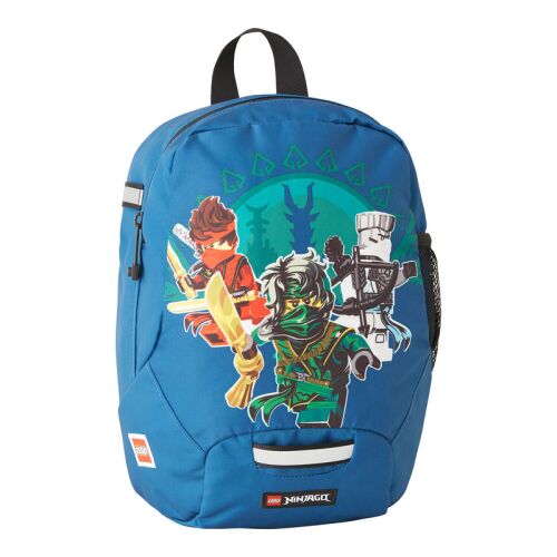 LEGO Ninjago Vorschulrucksack, blau mit Ninjago-Charakteren, für Kinder von 4-6 Jahren