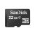 SanDisk - Flash memorijska kartica - 32 GB - Klasa 4 - microSDHC - crna 133377198