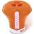 Bestway Floating Chemical Dispenser with Thermometer - Orange