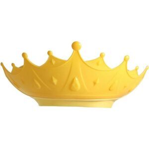 Gyermekfürdőszoba védőszemüveg, Fippy, Koronás modell, Állítható méretű, Tartós, Könnyen tisztítható, Samponálló, Szemnek és fülnek, TPE+PP, Sárga 122101027 - Hajmosó karika és kancsó