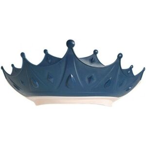 Gyermek fürdőszobai védőszemüveg, Fippy, Koronás modell, Állítható méretű, Tartós, Könnyen tisztítható, Samponálló, Szemnek és fülnek, TPE+PP, 15x13 cm, Sötétkék 122101028 - Hajmosó karika és kancsó